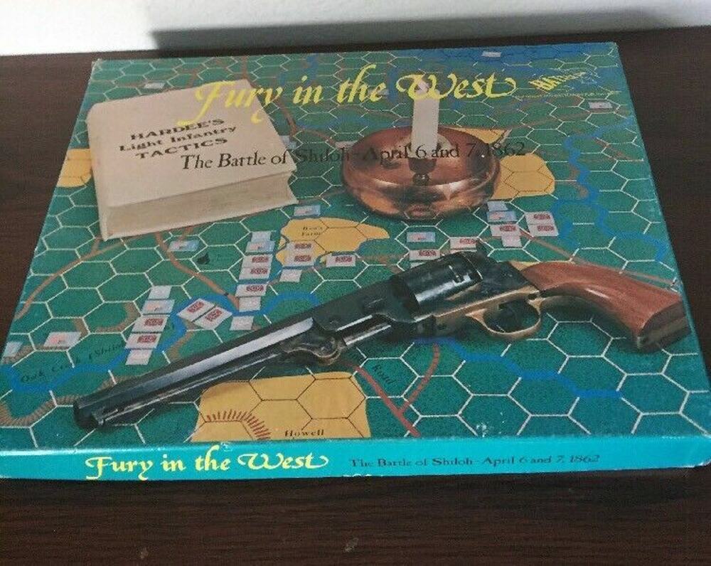 Fury in the West The Battle of Shilo by Battleline Games 1977